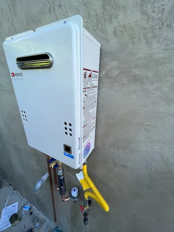 Tankless water heater installation for Wexford East homes
